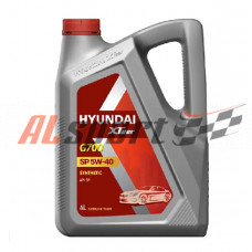 Масло 5W40 HYUNDAI Xteer Gasoline G700 4 литра