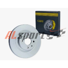 Диск тормозной передний LADA 2112 R14 GANZ (ком.2 шт)   с покрытием вентилируемы