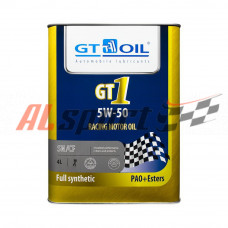 Масло 5W50 GT OIL  PAO & Ester синтетика (4 ЛИТРА) Полиалкиленгликолевое масло
