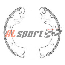 Колодки тормозные барабанные Hyundai Accent, 94-0