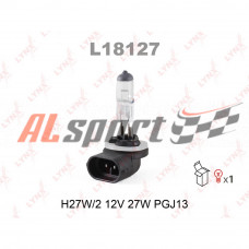 Лампа H27/2 12V 27W LYNXauto 1 шт. картон standar